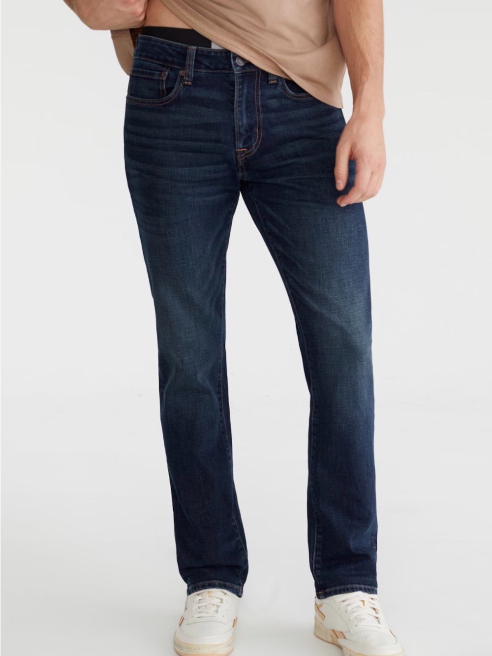 Aeropostale Men's Dark Blue Skinny Fit Jeans Size 33x32